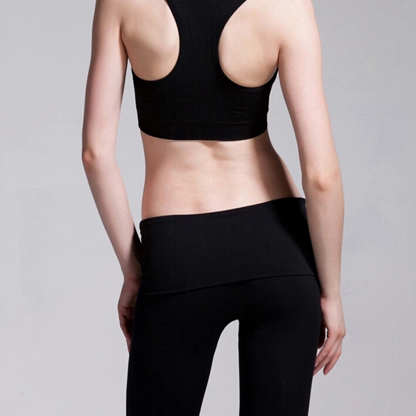 Athleisure-Yoga-Fitness-Running-Sport-Aerobics-Pant-Cropped-Trousers-Wear-Clothing-Suit-1038878-2