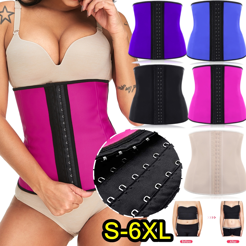 Bone-Flat-Tummy-Slimming-Waist-Trainer-Women-Body-Shaper-Cincher-Underbust-Shapewear-1533695-2