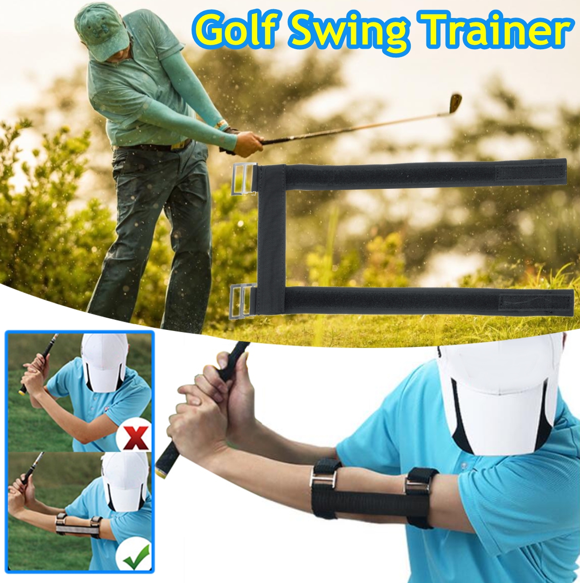 Golf-Training-Aid-Swing-Straight-Practice-Elbow-Brace-Corrector-Support-Posture-Corrector-1568966-1