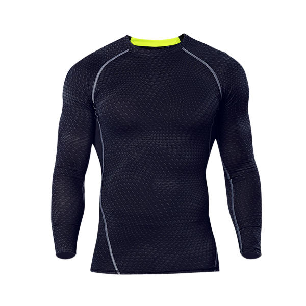 Men-Compression-Body-Shaper-Tight-Sports-Stretch-Shirt-Long-Sleeve-O-Neck-Fitness-Base-Layer-1060283-1