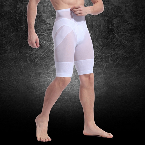 Men-Nylon-Compression-Seamless-Ultra-Thin-Leggings-Underwear-Shapewear-1060041-3