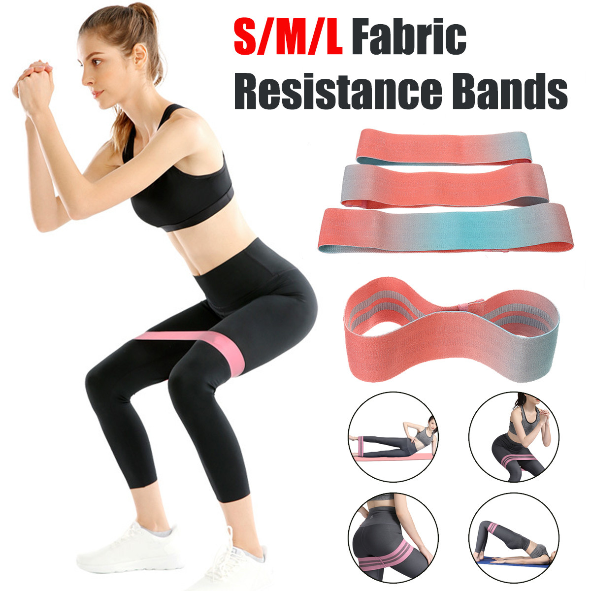 SML-Resistance-Bands-Leg-Squat-Yoga-Gym-Body-Exercise-Rotation-Non-Slip-Elastic-Band-1687319-1