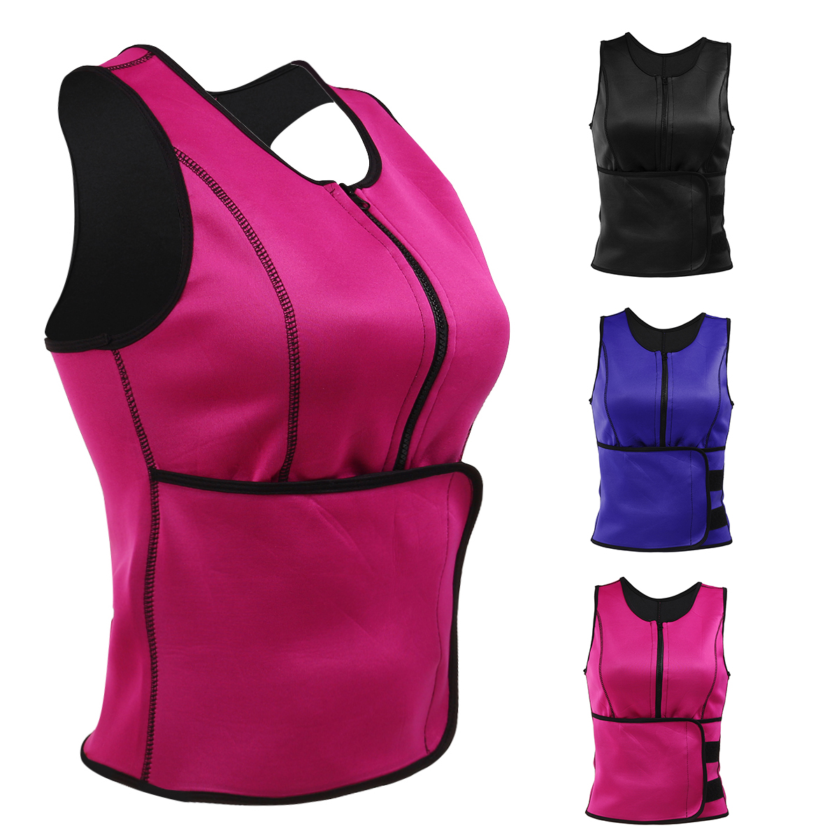 SMLXL2XL3XL-Sweat-Sauna-Body-Shaper-Women-Slimming-Vest-Thermo-Neoprene-Waist-Trainer-Belt-1632394-10