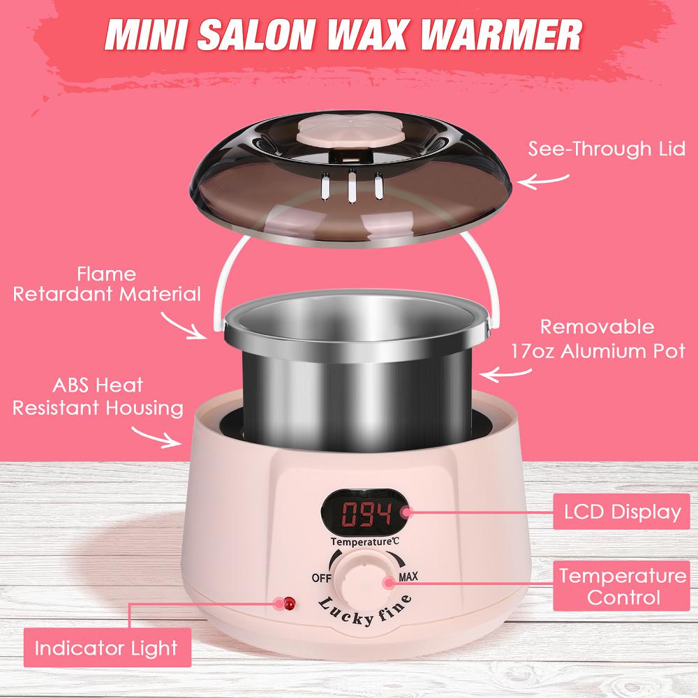 Wax-Bean-Machine-Hair-Removal-Wax-Bean-Machine-Wax-Heater-Kit-500ml-Capacity-for-Sensitive-Skin-1898121-3