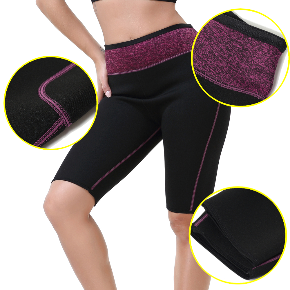 Women-Gym-Sauna-Shorts-Neoprene-Pants-Waist-Body-Shaper-Sweat-S-3XL-Sport-Soft-1536472-8