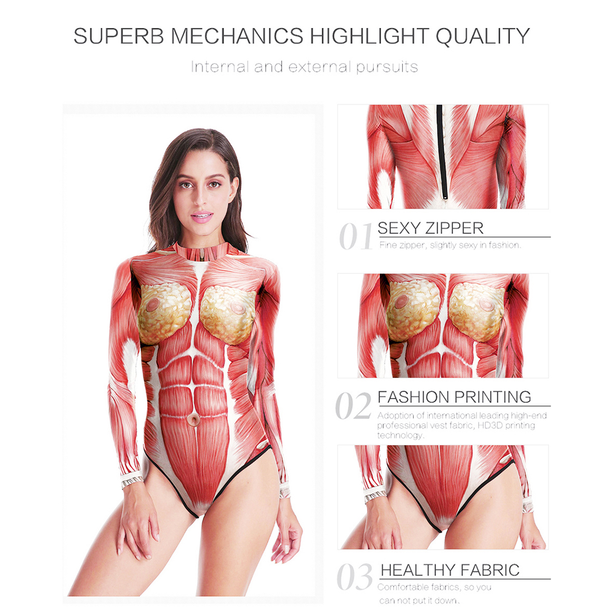 Womens-Human-Organs-Swimwear-Cosplay-Costume-Swimsuit-Bathing-Suit-Party-Clothes-1623848-1