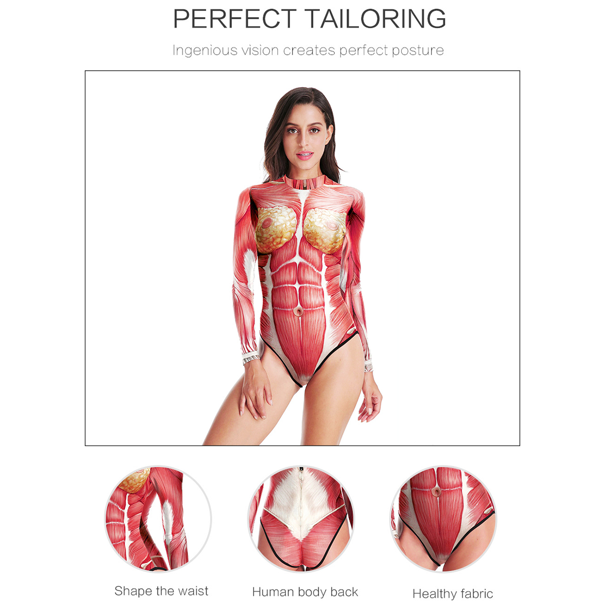 Womens-Human-Organs-Swimwear-Cosplay-Costume-Swimsuit-Bathing-Suit-Party-Clothes-1623848-2