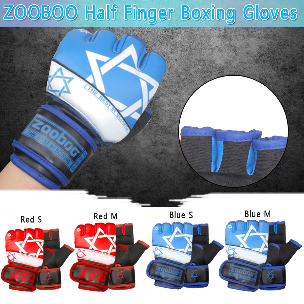 ZOOBOO-Boxing-Gloves-Training-Gloves-Sparring-Mitts-Slimming--Exercising-Boxing-Gloves-1637308-1