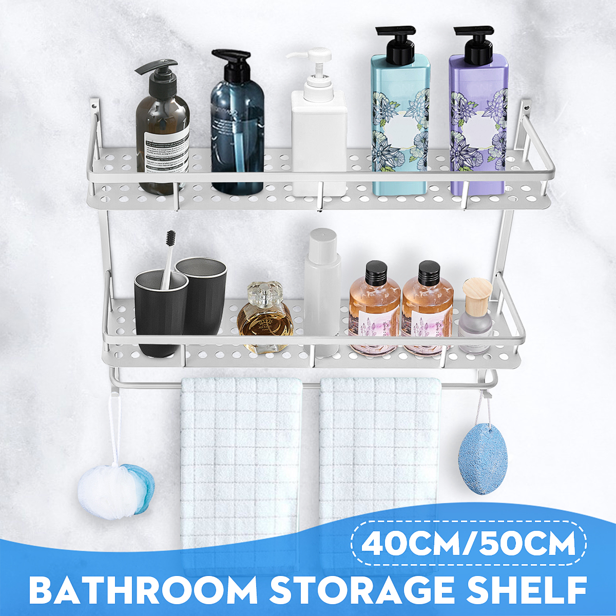 12-Layers-Bathroom-Wall-Mounted-Rack-Alumimum-Storage-Shelf-Towel-Bar-Holder-Hanger-Organizer-Shelf-1771304-1