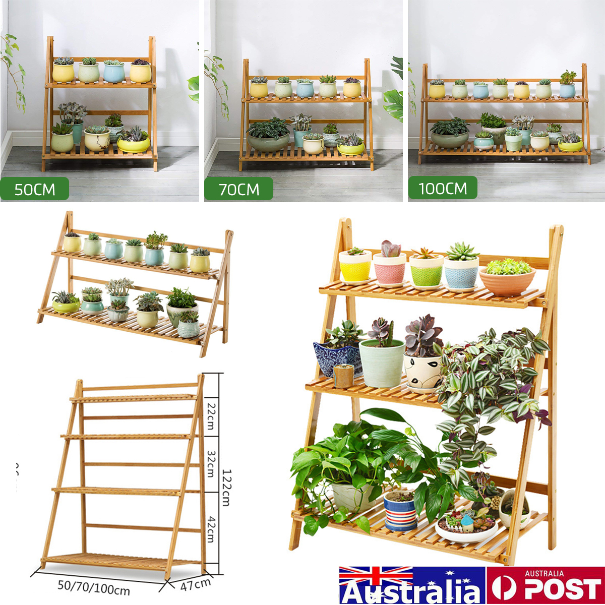 234-Tiers-Plant-Flower-Pot-Storage-Organizer-Shelf-Bamboo-Rack-Bookshelf-Environmental-For-Home-Offi-1639038-9