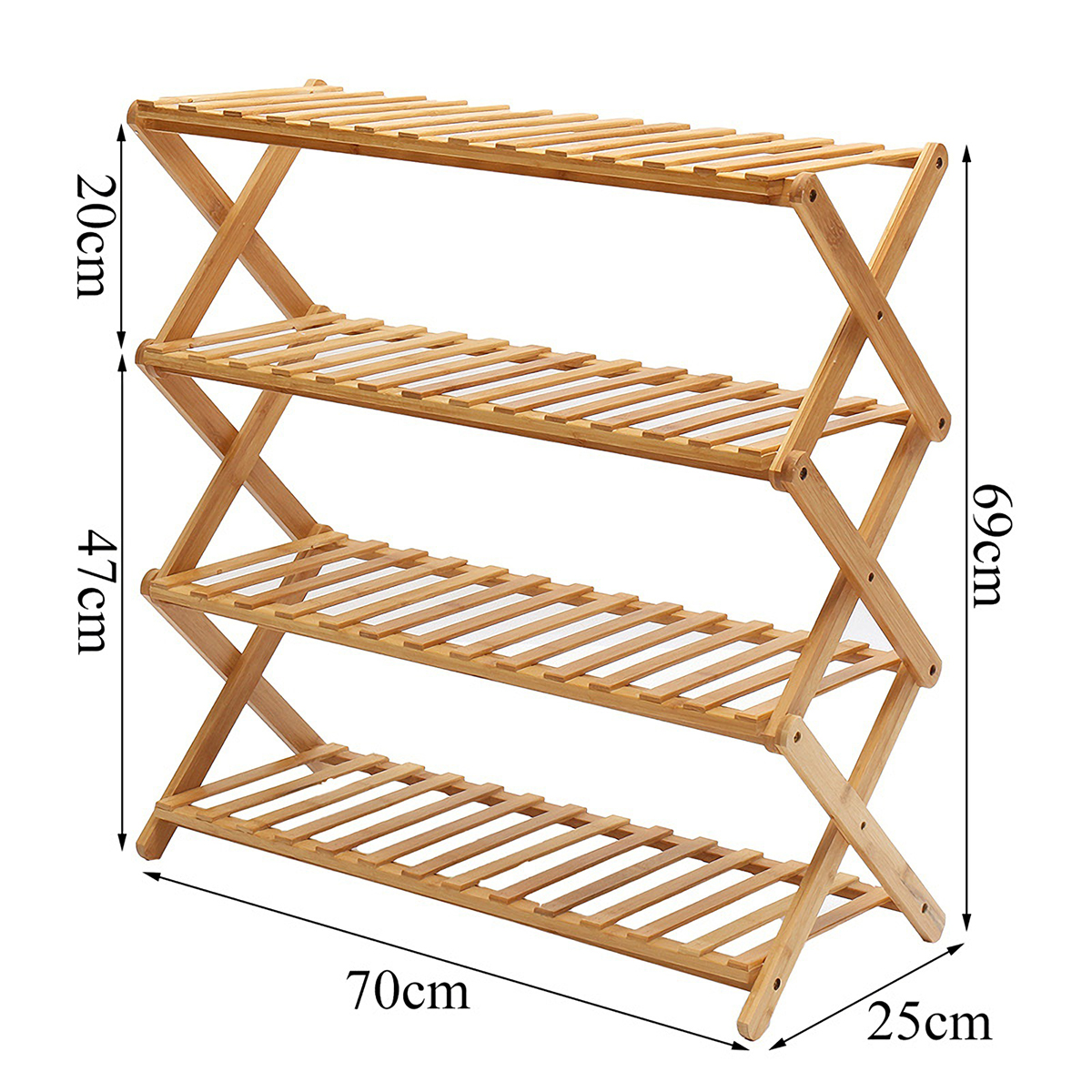 3-4-Layers-Flower-Rack-Shoe-Rack-Storage-Shelf-Folding-Bamboo-Shoe-Holder-for-Home-Dormitory-1752175-7