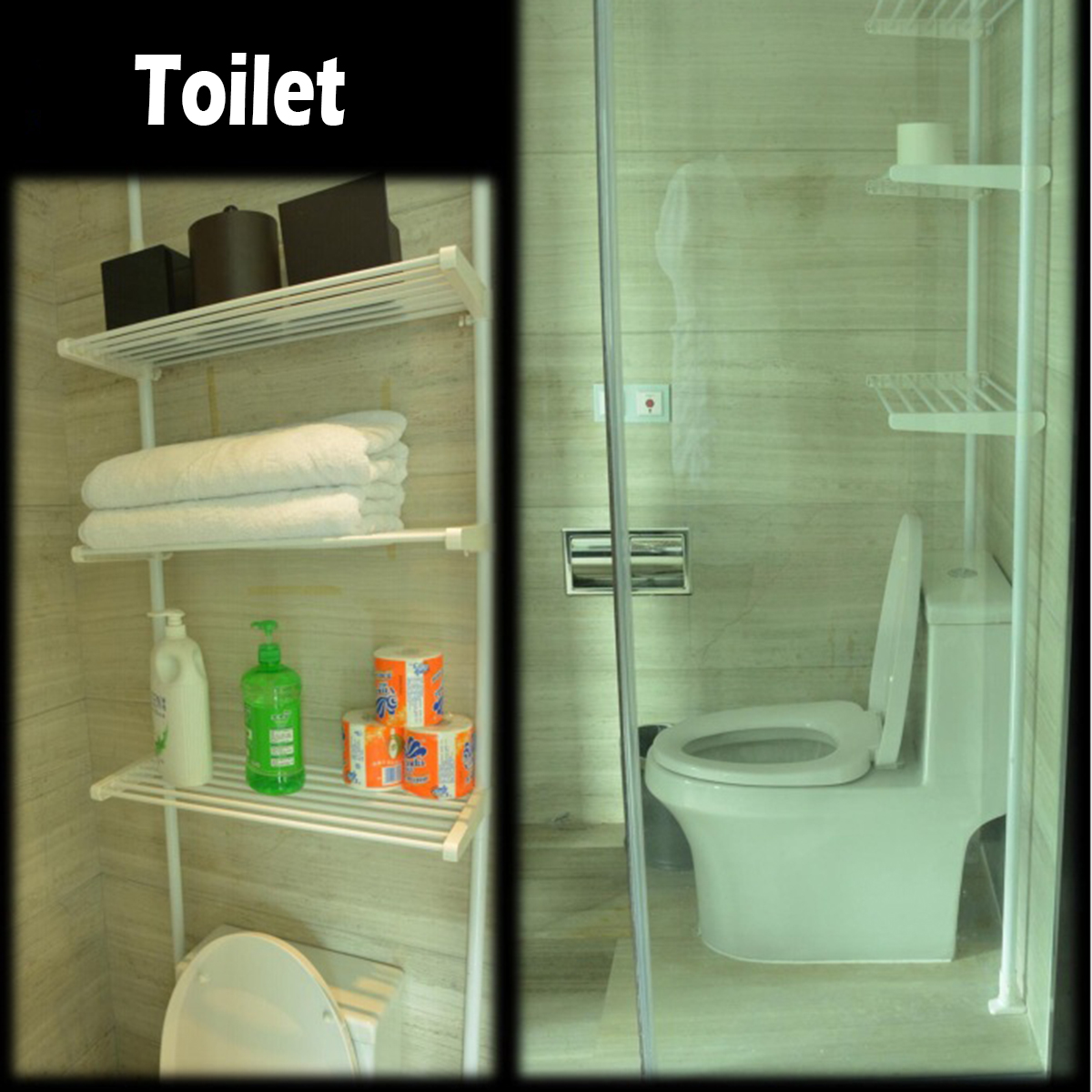 3-Tiers-Iron-Bathroom-Space-Saving-Storage-Shelf-Towel-Clothes-Storage-Rack-Bookshelf-Organizer-1643104-4
