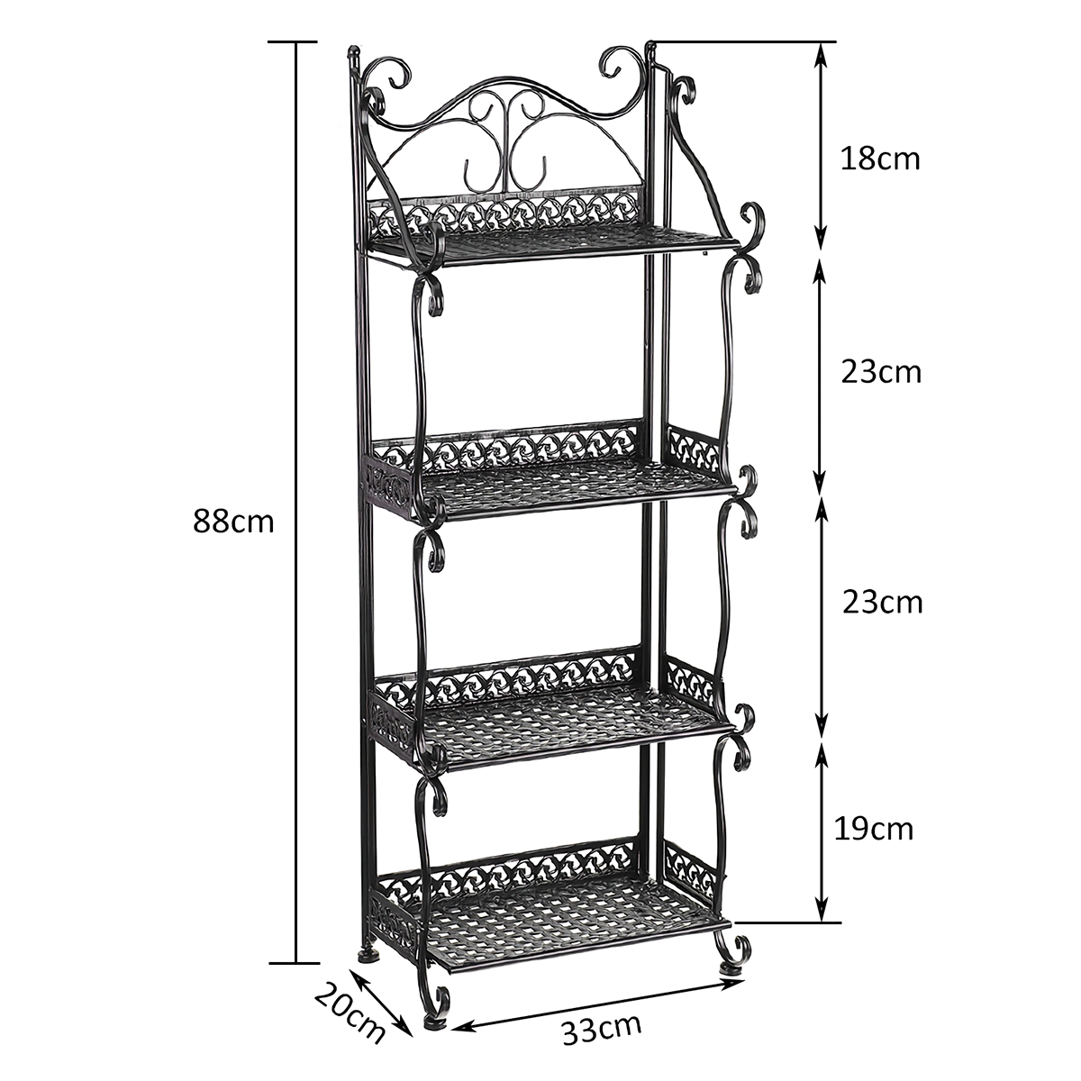 4-Layers-Iron-Storage-Rack-Modern-Simple-Bathroom-Floor-Shelf-Household-Shoe-Rack-Bookshelf-Storage--1757049-3