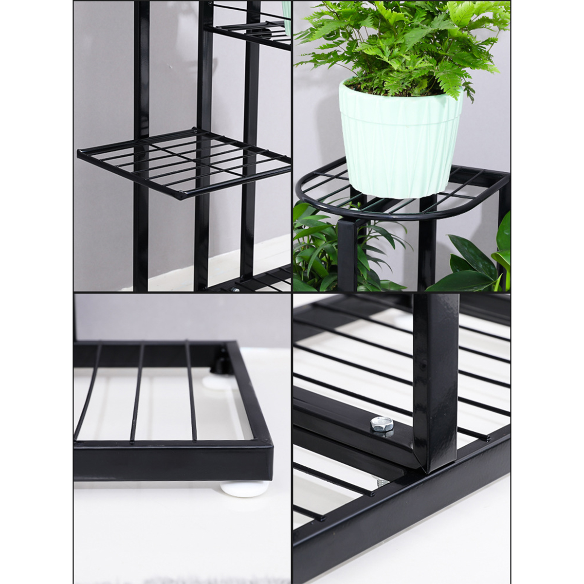 46-Layers-Plant-Flower-Stand-Metal-Flower-Pot-Shelf-Garden-Rack-Bookshelf-Display-Rack-Holder-Home-O-1757511-7