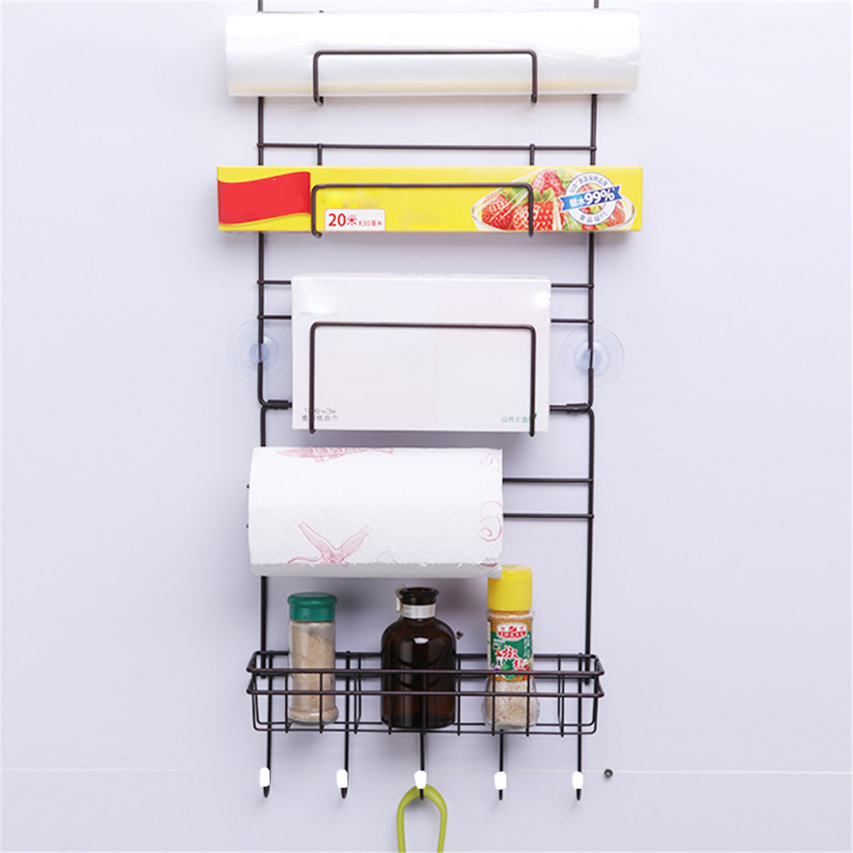 5-Tiers-Iron-Wall-Mount-Kitchen-Freezer-Door-Spice-Rack-Storage-Shelf-Cabinet-Organizer-Fridge-Holde-1643540-3