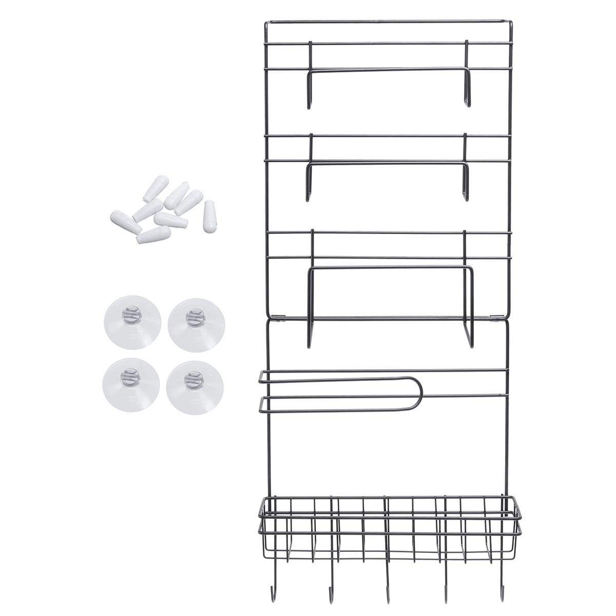5-Tiers-Iron-Wall-Mount-Kitchen-Freezer-Door-Spice-Rack-Storage-Shelf-Cabinet-Organizer-Fridge-Holde-1643540-7