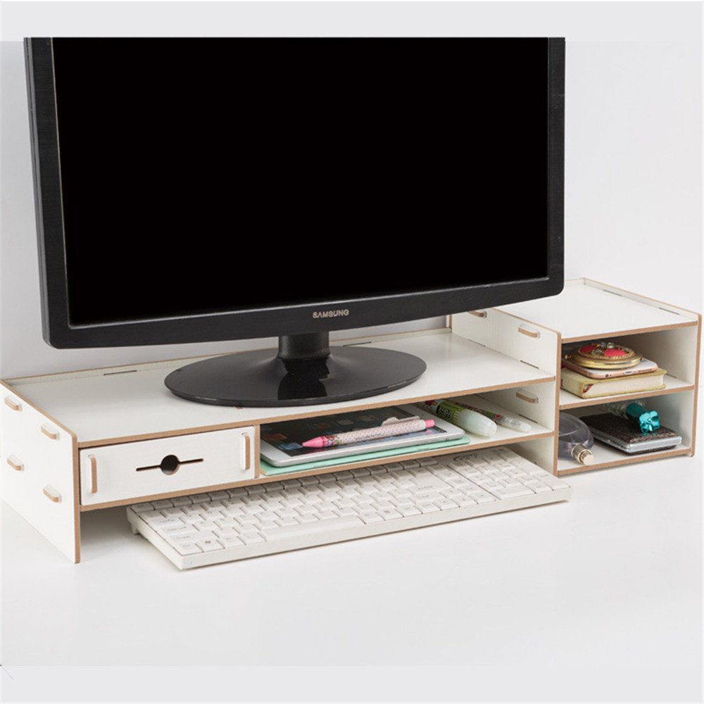 6-Colors-Multi-function-Desktop-Monitor-Stand-Computer-Laptop-Screen-Riser-Wood-Shelf-Desk-Storage-H-1617069-2