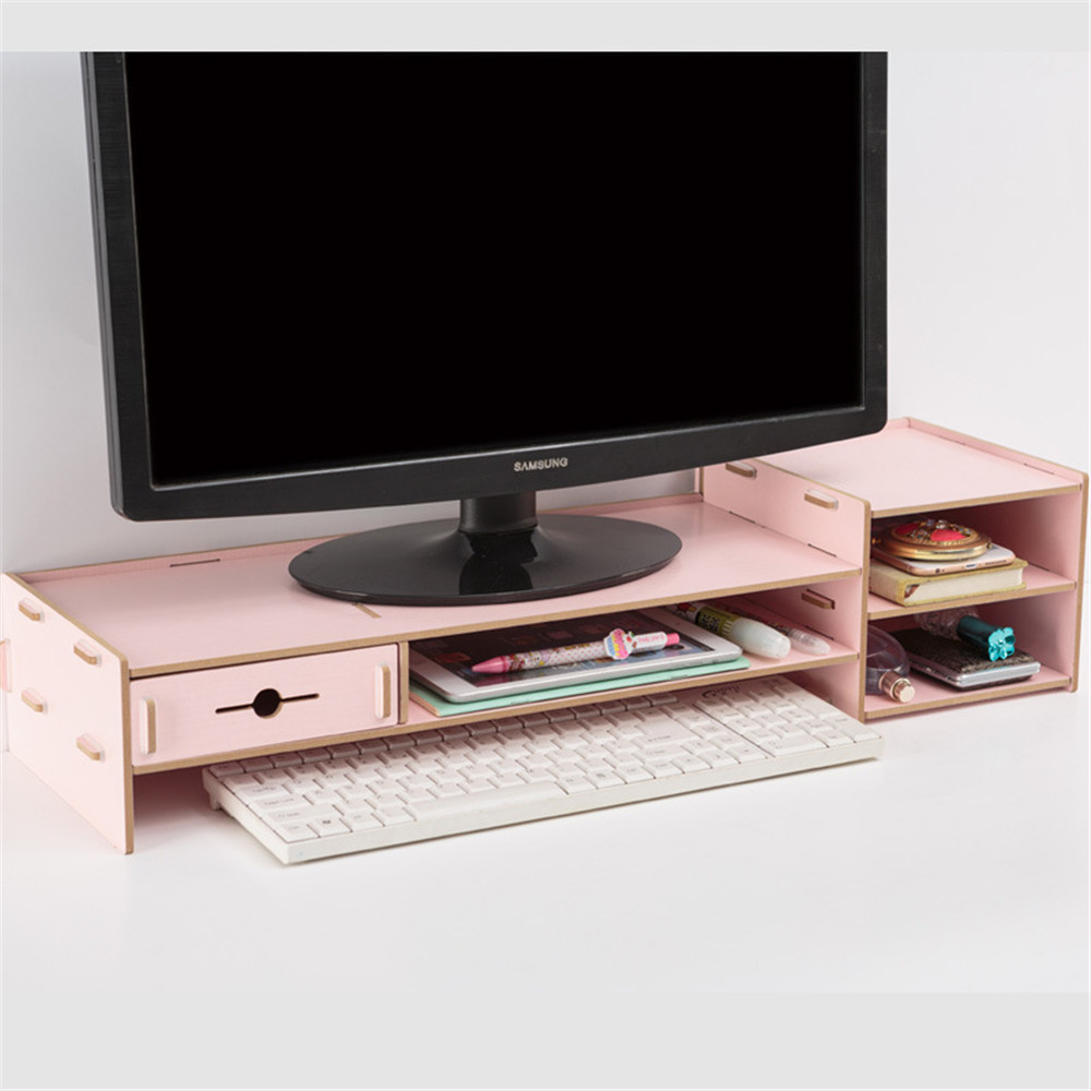 6-Colors-Multi-function-Desktop-Monitor-Stand-Computer-Laptop-Screen-Riser-Wood-Shelf-Desk-Storage-H-1617069-3
