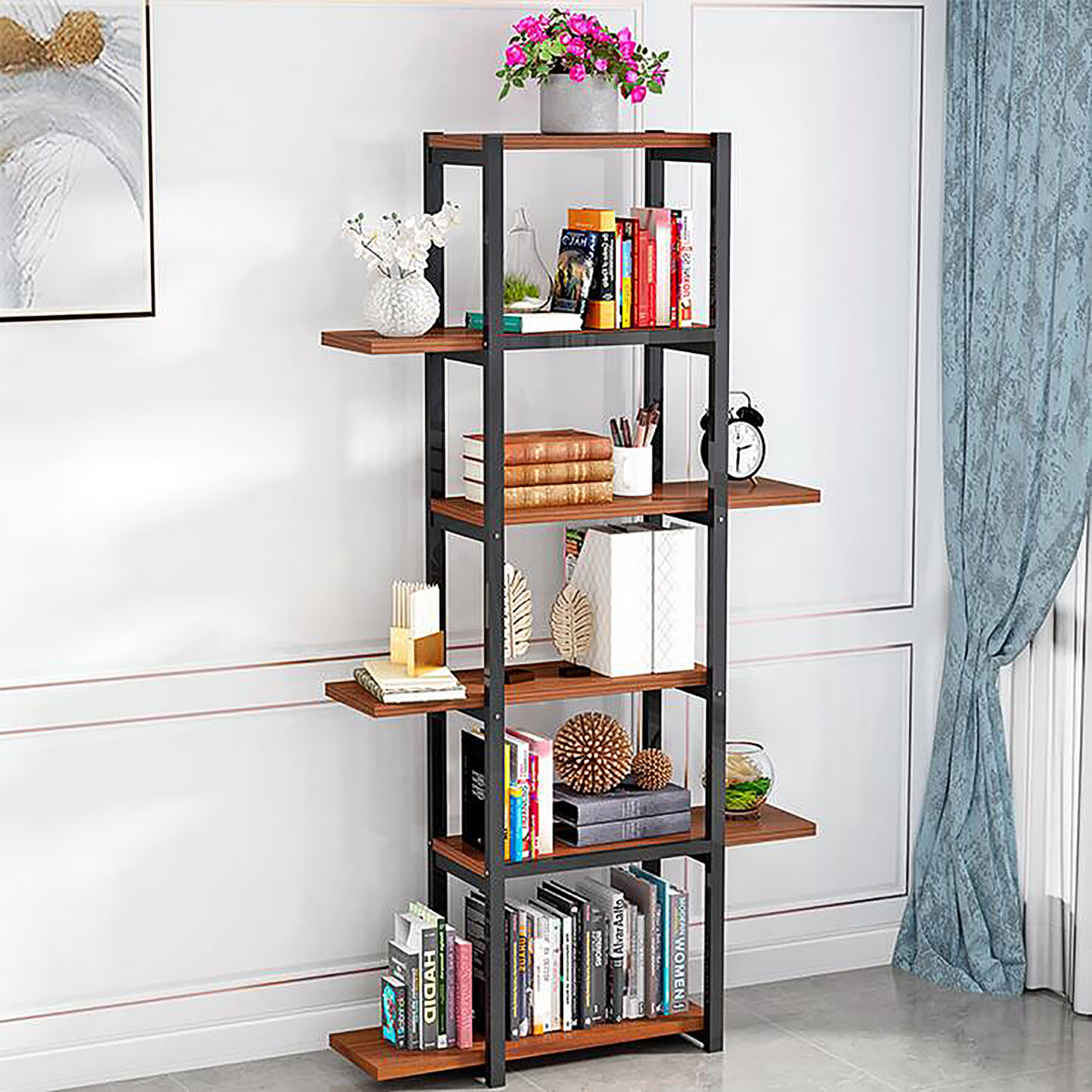6-Layers-Home-Storage-Rack-Shelf-Display-Rack-Plant-Holder-Flower-Pot-Rack-Bookstand-Indoor-Outdoor--1789016-5