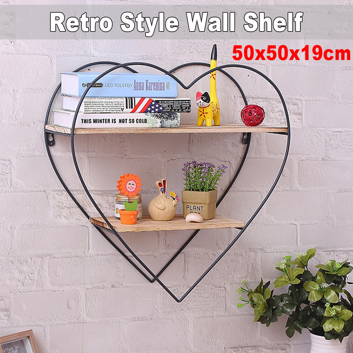 Heart-shaped-Wooden-Wall-Shelf-2-Layers-Vintage-Storage-Wall-Mounted-Display-Floating-Rack-for-Kitch-1785937-1