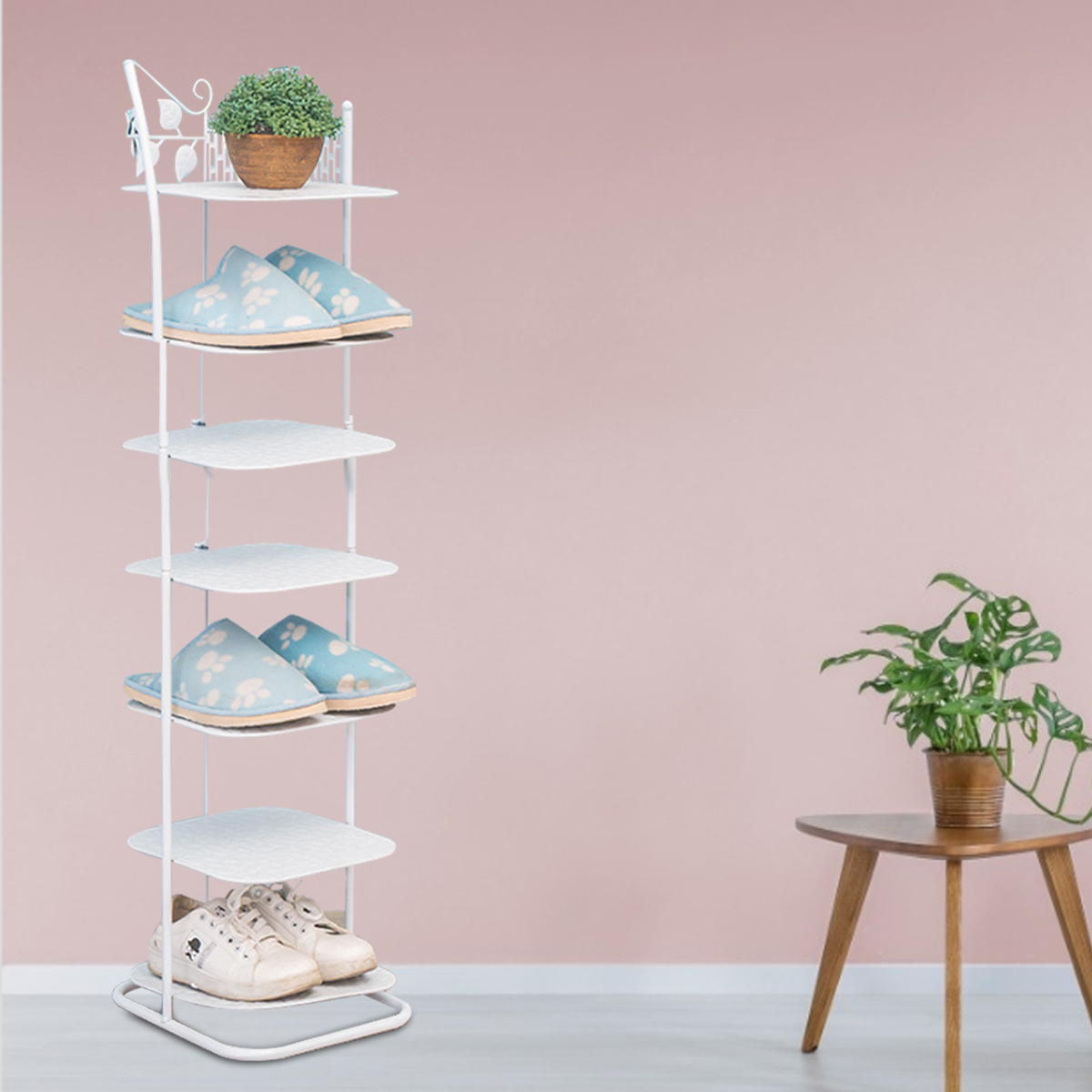 Iron-Multi-layer-Shoe-Shelf-Rack-Simple-Household-Space-Saving-Economy-Shoe-Cabinet-Mini-Small-Stora-1667310-3