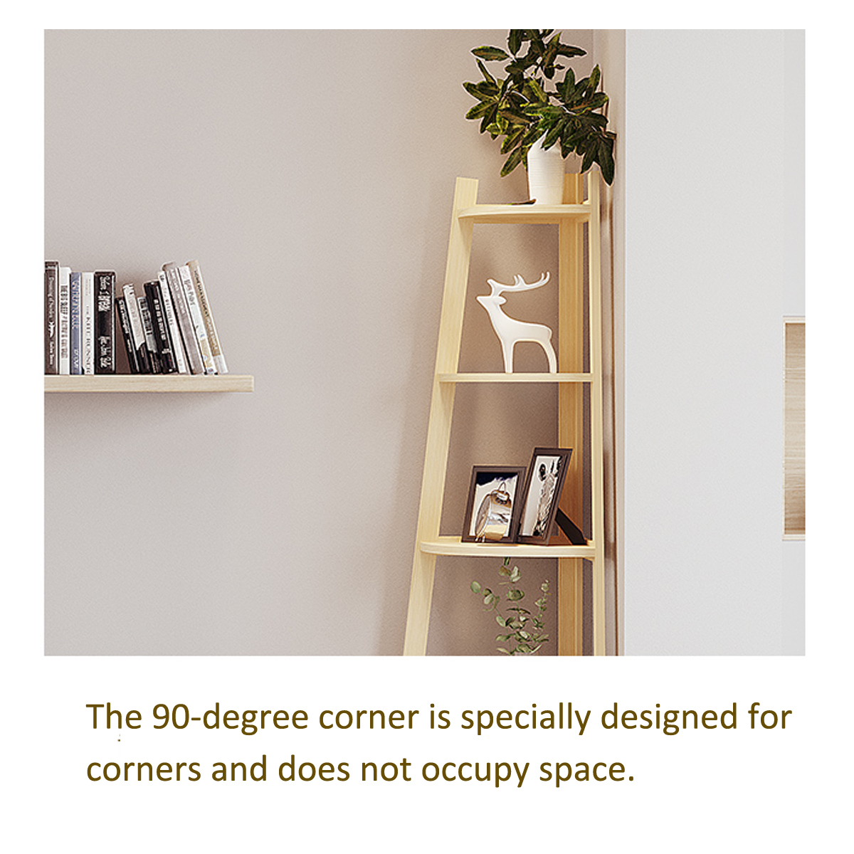 Stylish-Corner-Ladder-Shelving-Unit-5-Tier-Wall-Leaning-Bookcase-Storage-Display-Book-Accessories-St-1840067-6