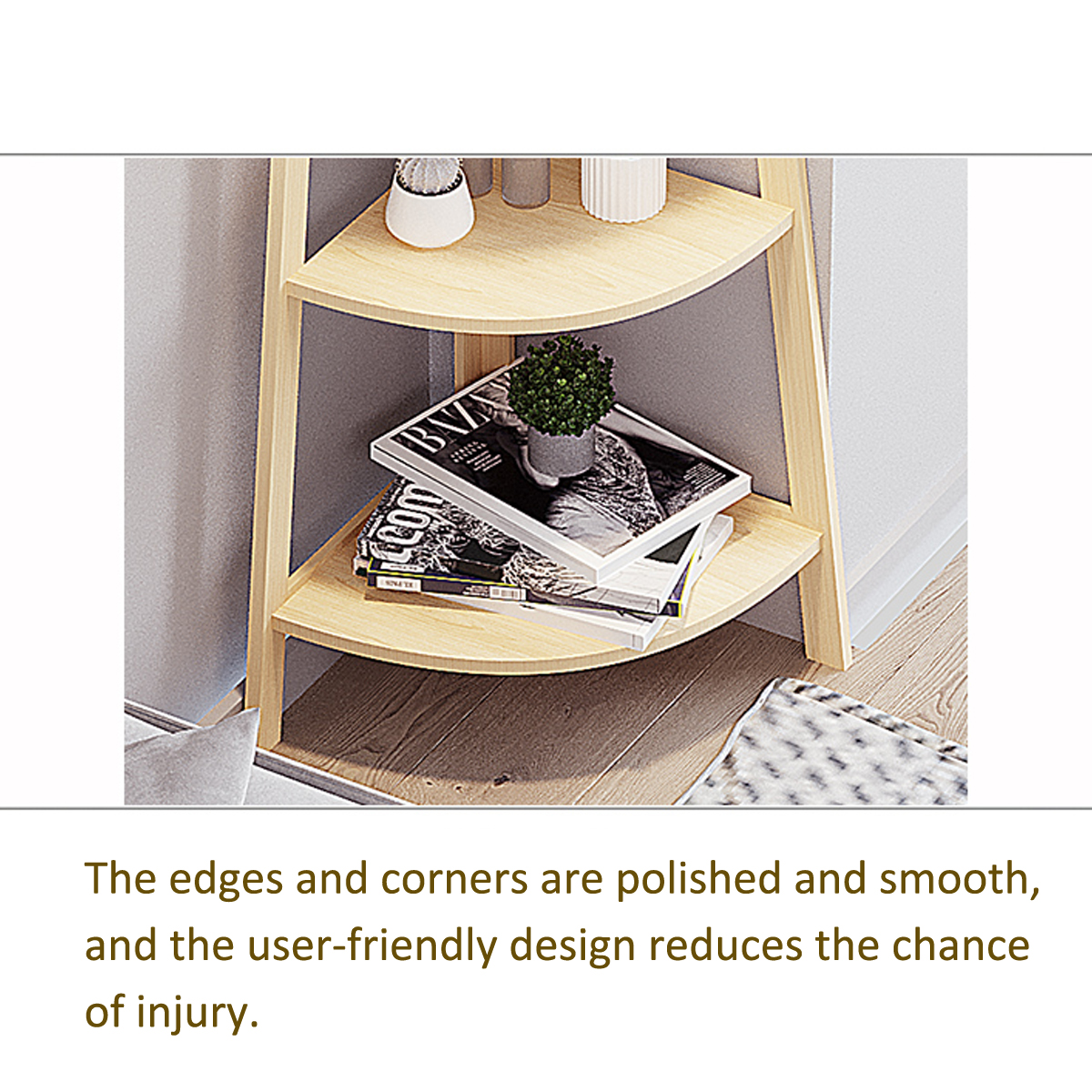 Stylish-Corner-Ladder-Shelving-Unit-5-Tier-Wall-Leaning-Bookcase-Storage-Display-Book-Accessories-St-1840067-8