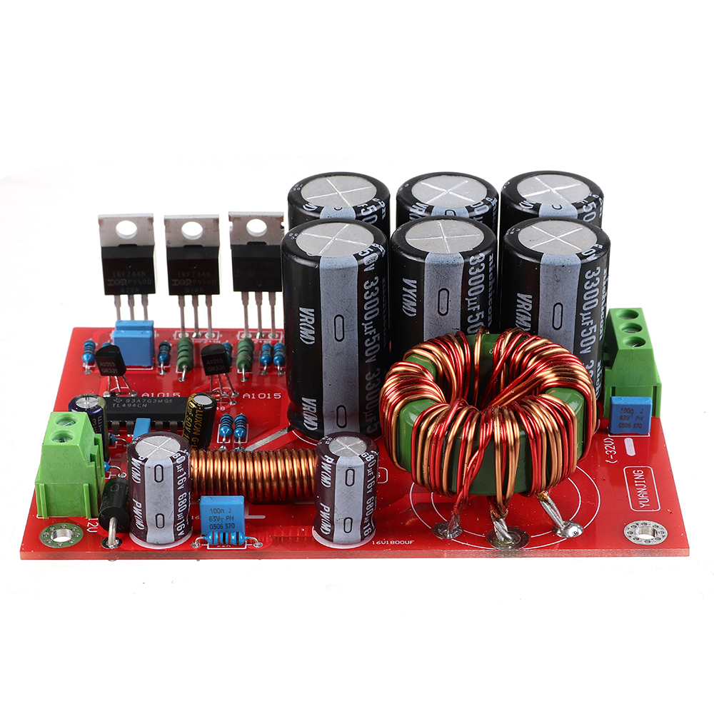 YJ0007-180W-Car-Stereo-Audio-Amplifier-Power-Boost-Board-Single-12V-Input-Conversion-Double-32V-Outp-1832862-10