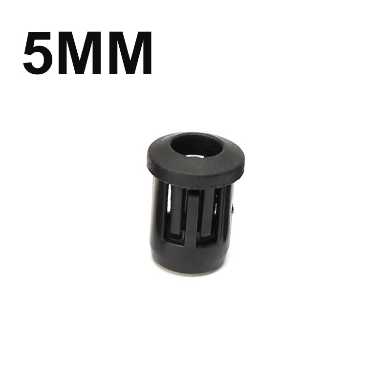 35810MM-LED-Black-Plastic-Light-Lamp-Light-Emitting-Diode-Holder-Clip-Bezel-Mount-1129797-8