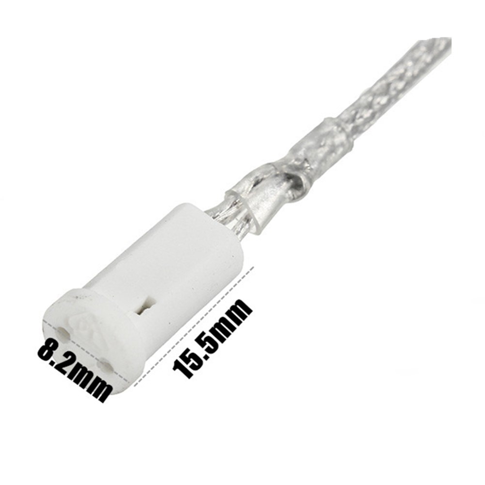 50100200cm-G4-Socket-Base-Holder-Connector-White-Ceramic-LED-Halogen-Bulb-Lamp-Light-1121380-8