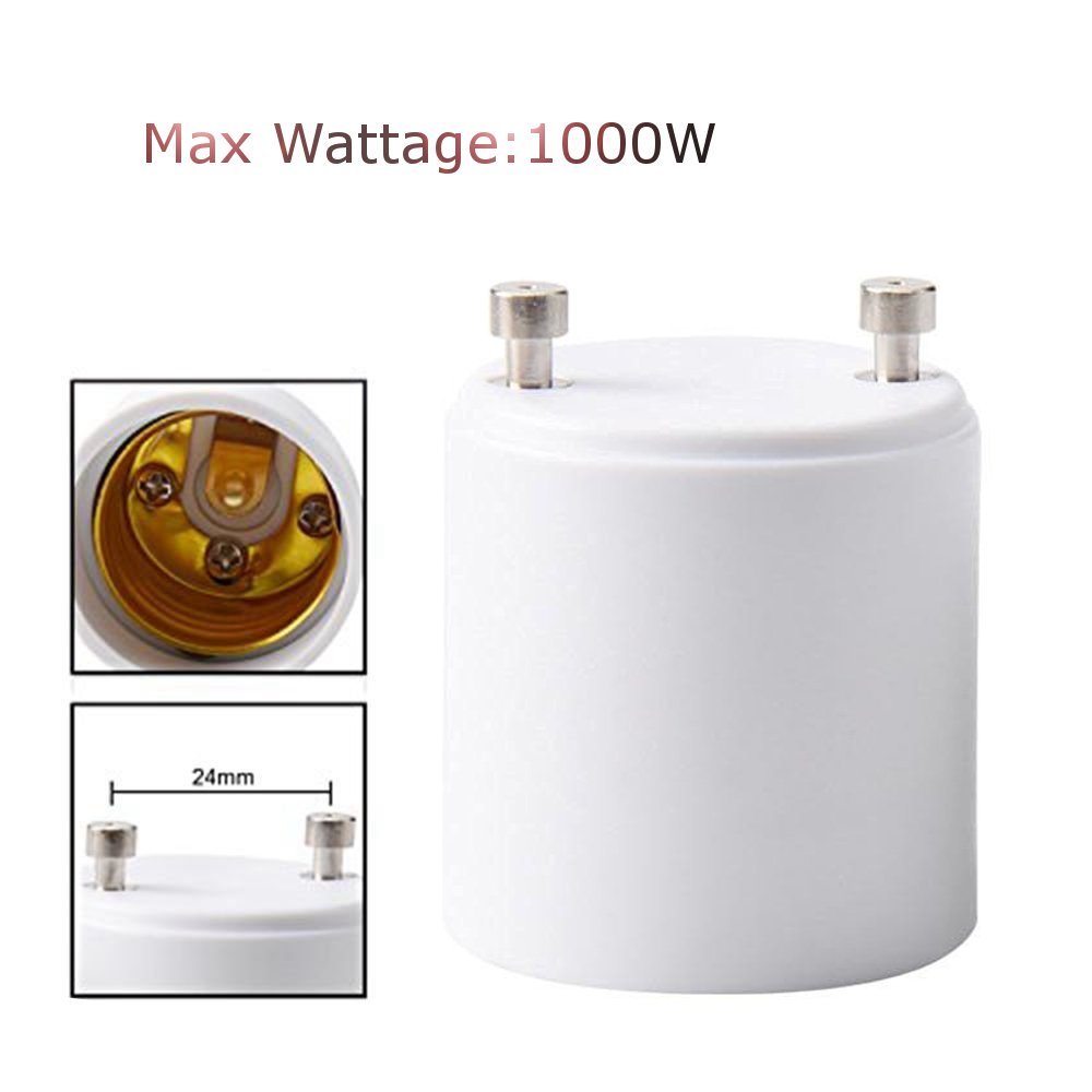 LUSTREON-2PCS-1000W-250V-GU24-To-E27-E26-Heat-Resistant-Bulb-Lamp-Adapter-Socket-1169011-7