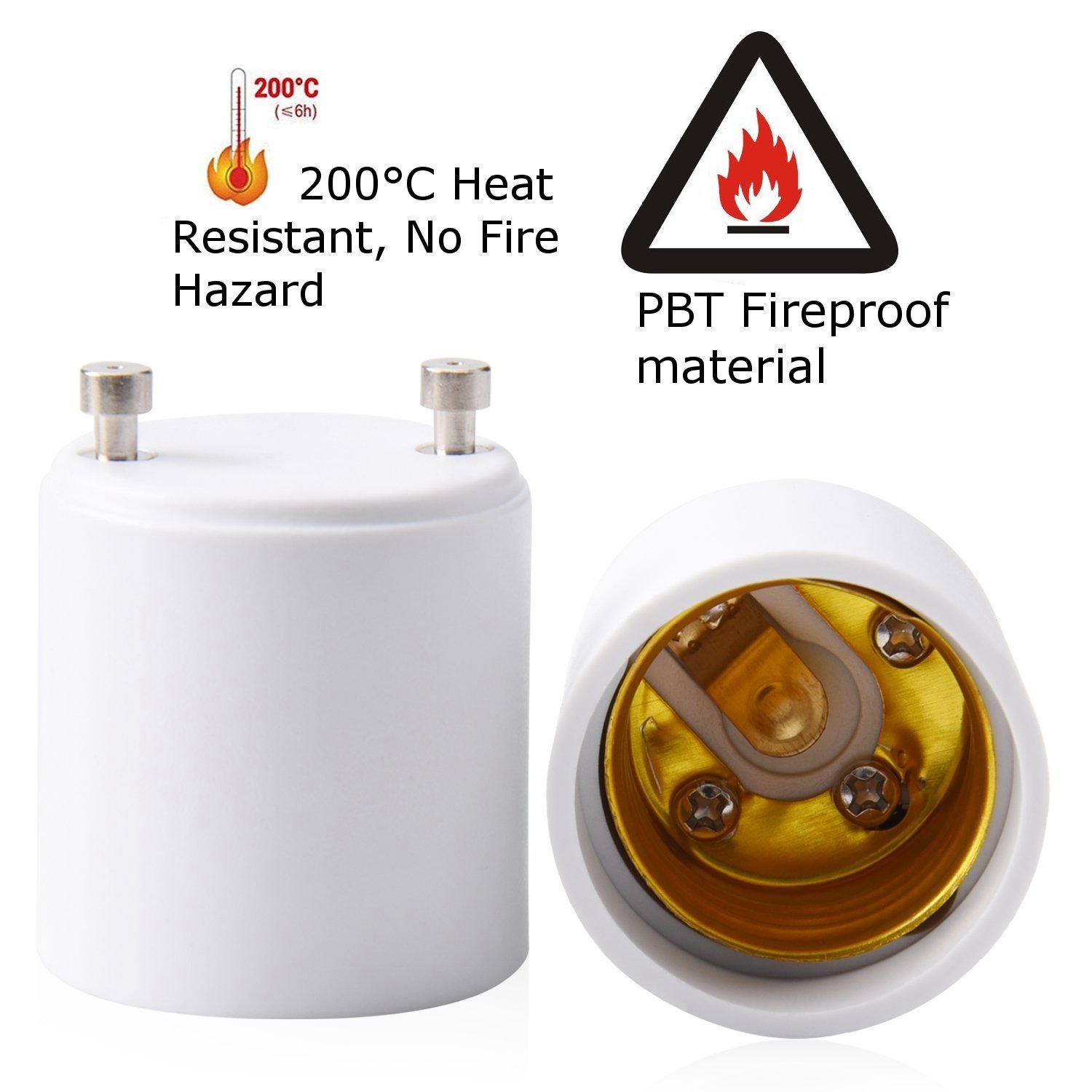 LUSTREON-2PCS-1000W-250V-GU24-To-E27-E26-Heat-Resistant-Bulb-Lamp-Adapter-Socket-1169011-8