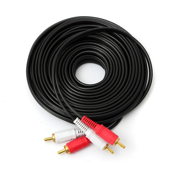 10M-33Ft-Dual-RCA-to-RCA-Audio-Video-AV-Cable-For-HDTV-DVD-VCR-Stereo-976549-4