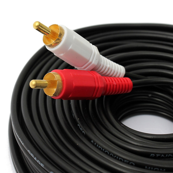 10M-33Ft-Dual-RCA-to-RCA-Audio-Video-AV-Cable-For-HDTV-DVD-VCR-Stereo-976549-8