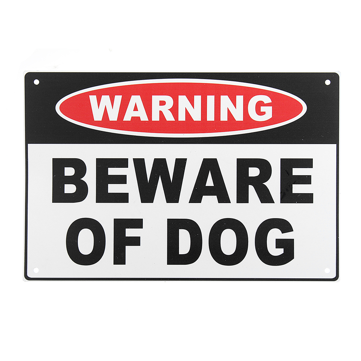 200x300mm-Warning-Beware-of-Dog-Aluminium-Safety-Warning-Sign-House-Door-Wall-Sticker-1329974-2