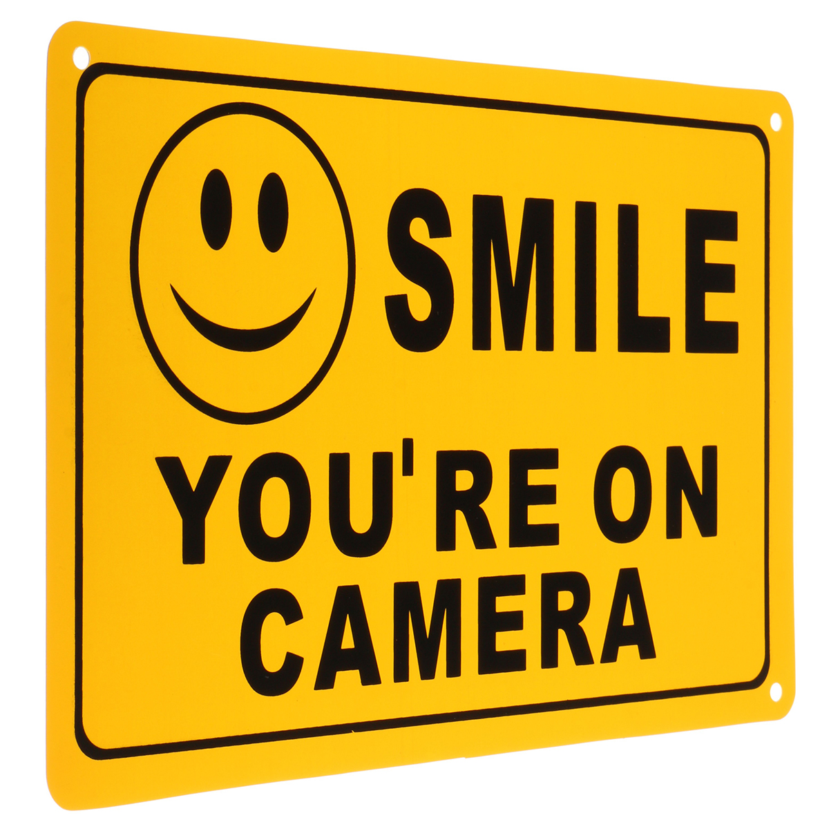 2Pcs-SMILE-YOURE-ON-CAMERA-Warning-Security-Yellow-Sign-CCTV-Video-Surveillance-Camera-Sticker-28x18-1180754-3