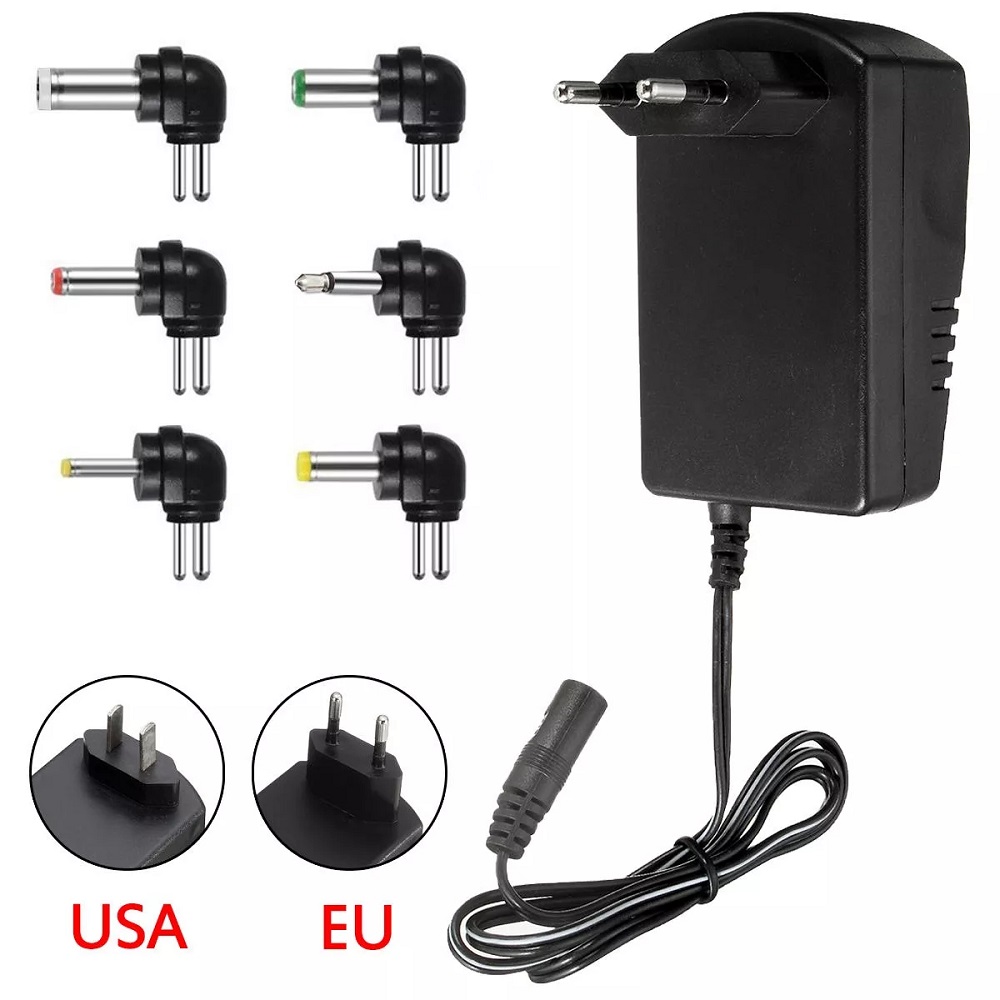 5Pcs-US-plug-Multi-Voltage-Power-Adapter-2500mA-3V-45V-6V-9V-12V-DC-Power-Supply-1599088-1