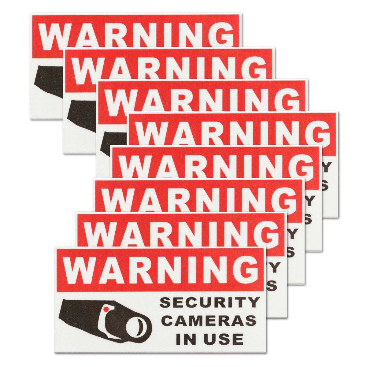 8Pcs-Security-Camera-In-Use-Self-adhensive-Stickers-Safety-Signs-Decal-Waterproof-1094020-1