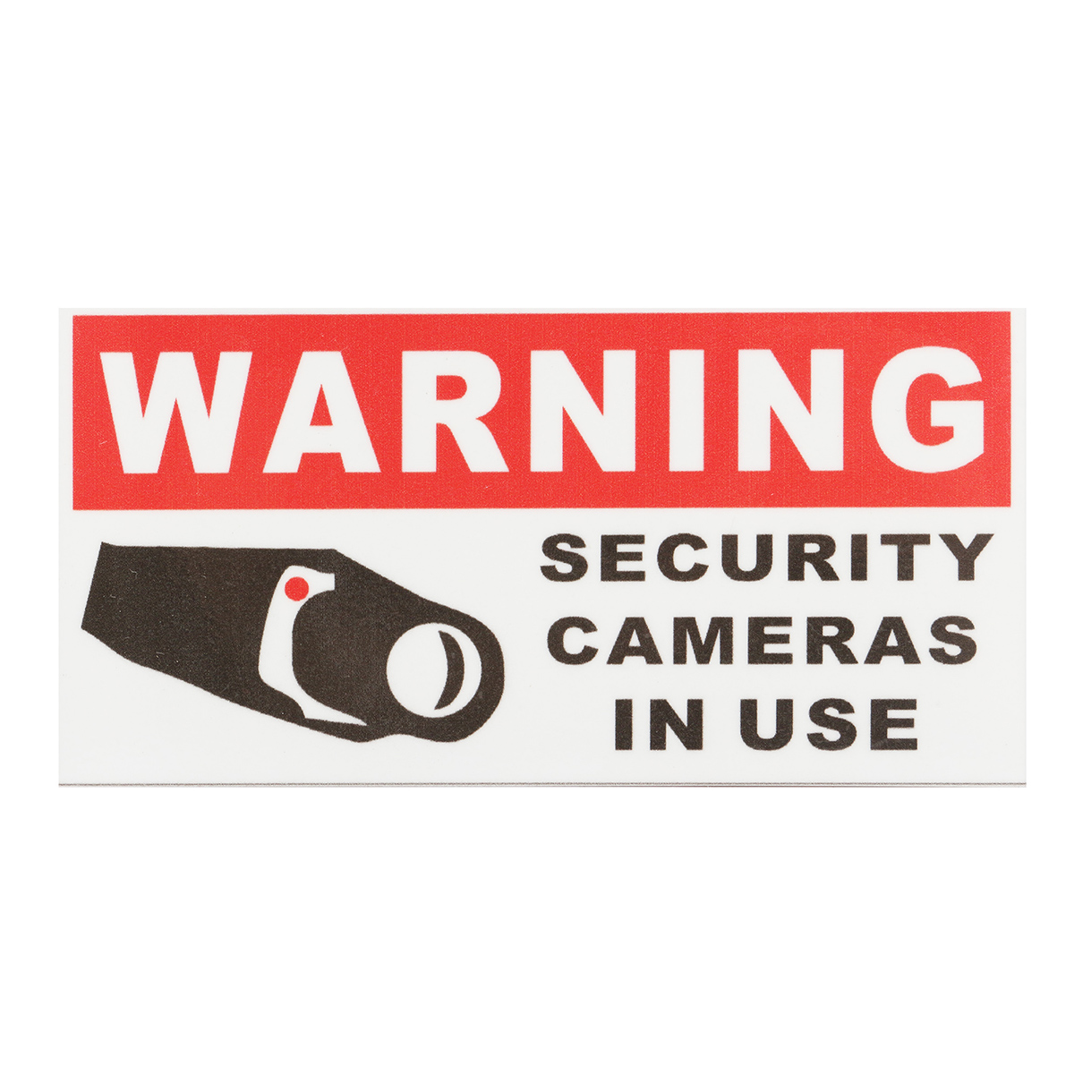 8Pcs-Security-Camera-In-Use-Self-adhensive-Stickers-Safety-Signs-Decal-Waterproof-1094020-3