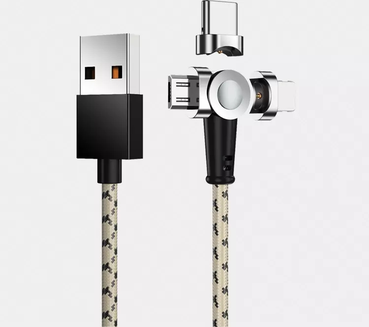 Bakeey-180-Degree-Rotating-Braided-Type-C-Micro-USB-Magnetic-Data-Cable-for-iPhone-11-Pro-XS-Huawei--1582158-9
