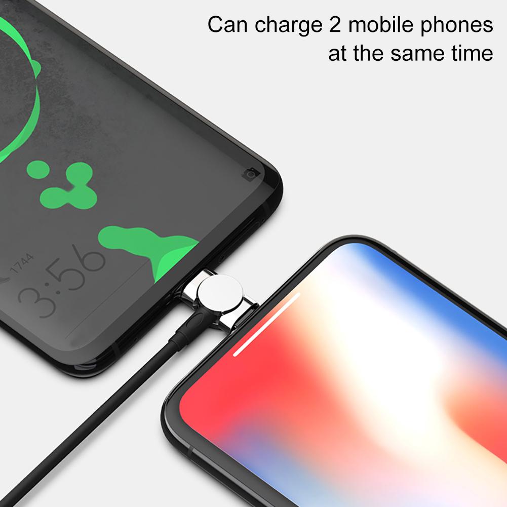 Bakeey-3-In-1-180-Degree-Rotating-Type-C-Micro-USB-35A-Fast-Charging-Rotating-Magnetic-Data-Cable-Fo-1574771-3