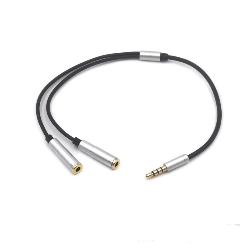 Bakeey-35mm-One-Point-Two-Audio-Cable-One-Drag-Two-Headphone-Cable-1680636-4