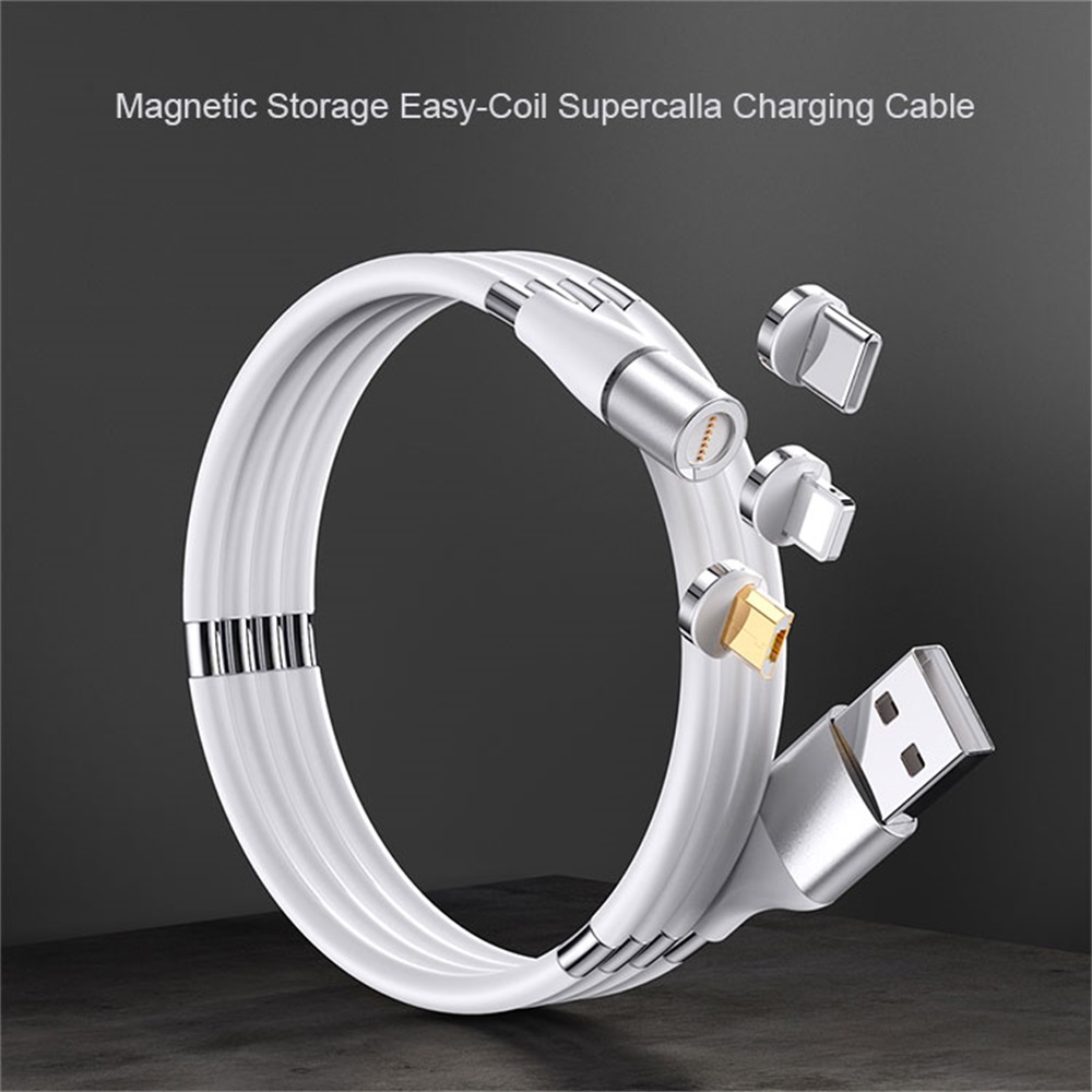Bakeey-3A-Magnetic-Easy-Coil-Supercalla-Micro-USB-Type-C-Charging-Data-Cable-for-Samsung-Galaxy-Note-1771208-2