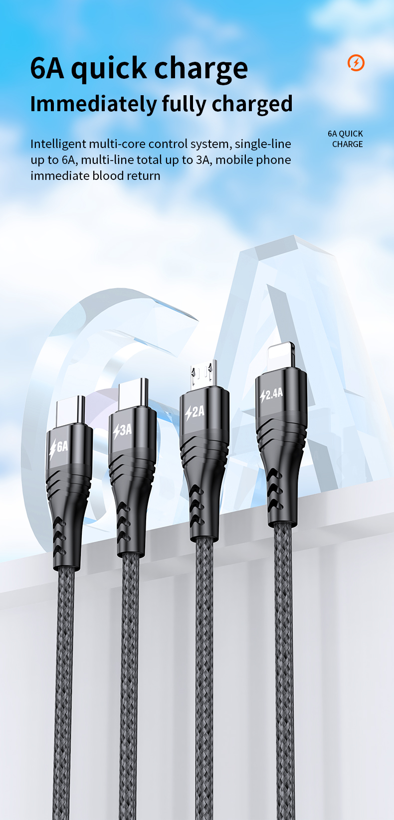 Bakeey-4-in-1-Fast-Cable-Type-c-6A-Lighting-24A-Cable-Fast-Charging-for-iPhone-Xiaomi-Huawei-1948405-5