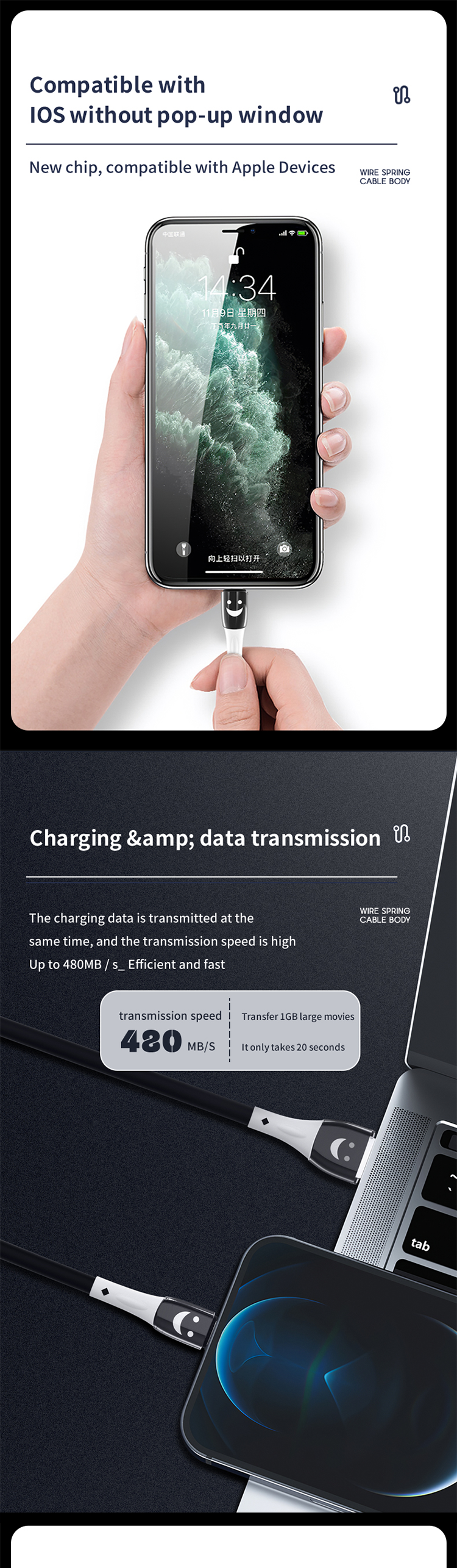 Bakeey-5A-USB-to-USB-C-Cable-Fast-Charging-Data-Transmission-Cord-Line-025122m-long-For-Samsung-Gala-1903861-5