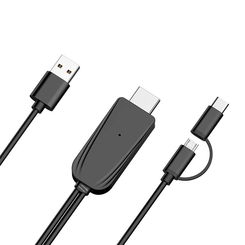 Bakeey-Universal-HD-On-screen-Cable-Typc-c-Micro-USB-to-HDMI-Cable-TV-Projector-On-screen-Device-For-1750342-2