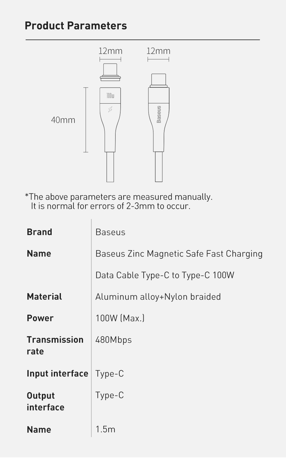 Baseus-100W-Zinc-Magnetic-USB-C-to-USB-C-Data-Cable-PD-QC-Fast-Charging-Data-Transmission-Cord-Line--1753606-15