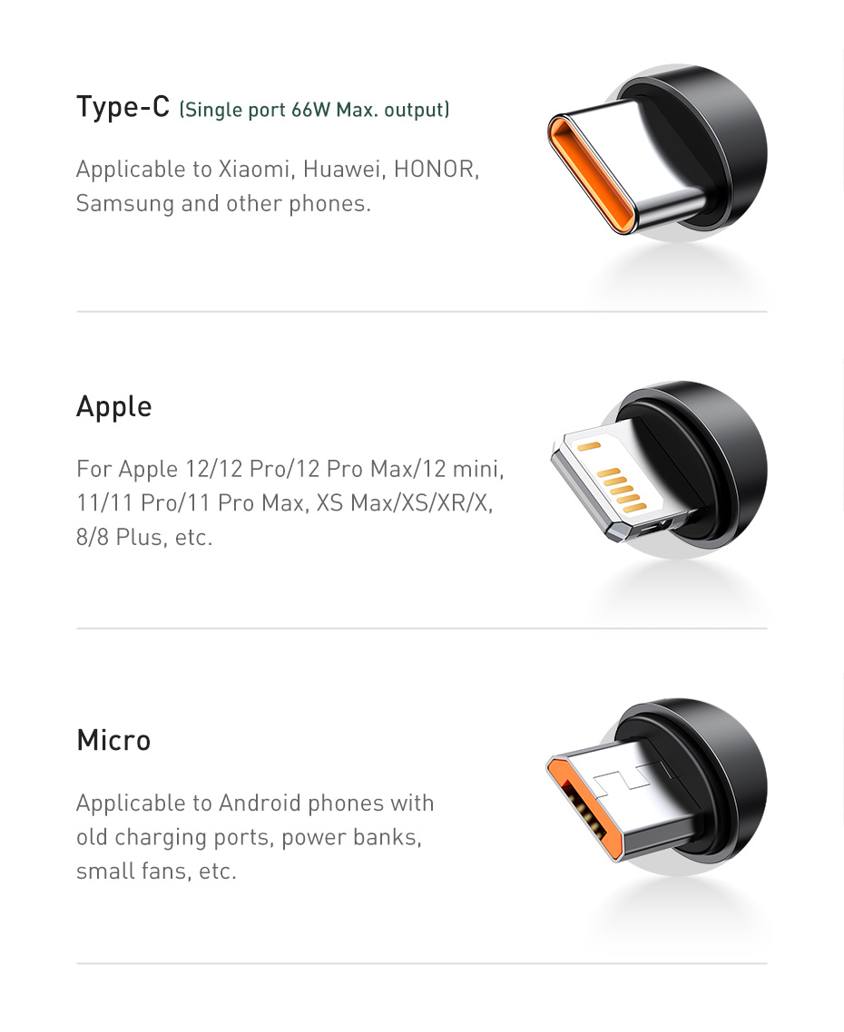 Baseus-3-In-1-66W-USB-to-USB-CMicro-USBiP-Retractable-Cable-PD30-Power-Delivery-Fast-Charging-Data-T-1882563-2