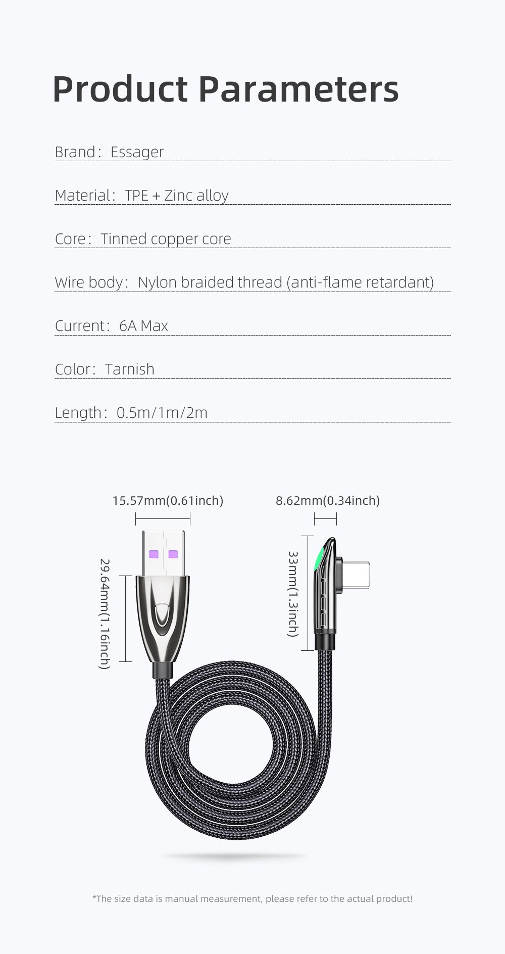 ESSAGER-66W-6A-PD30-Fast-Charging-USB-Type-C-Cable-Power-Delivery-QC40-Fast-Charging-Data-Transmissi-1885705-11