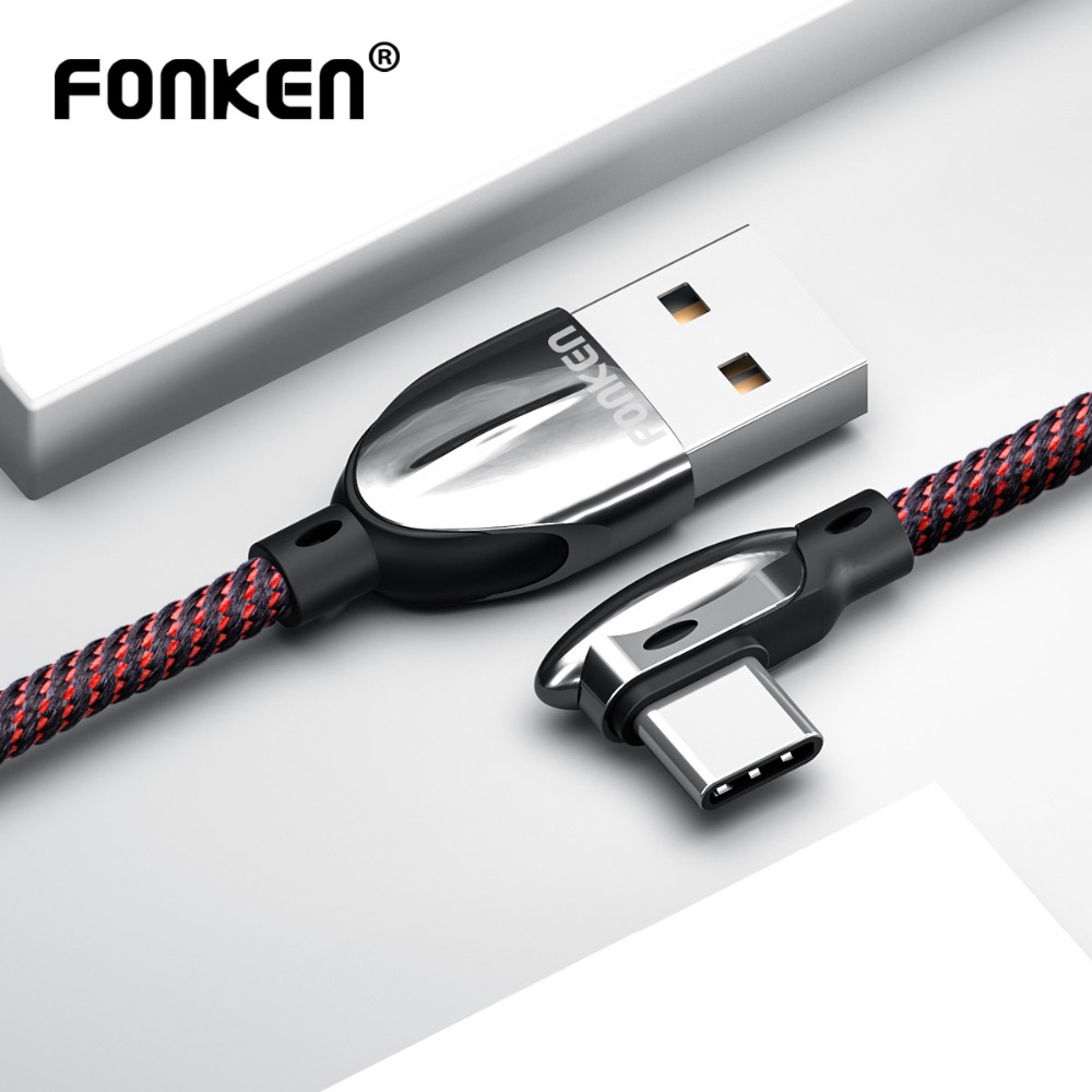 Fonken-3A-90deg-Type-C-Fast-Charging-Data-Cable-For-Huawei-P30-Pro-Mate-30-Mi9-9Pro-Oneplus-6T-7-Pro-1604450-1